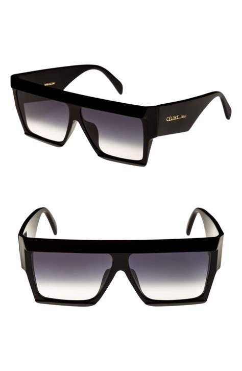 celine audrey large sunglasses buy|celine 60mm flat top sunglasses.